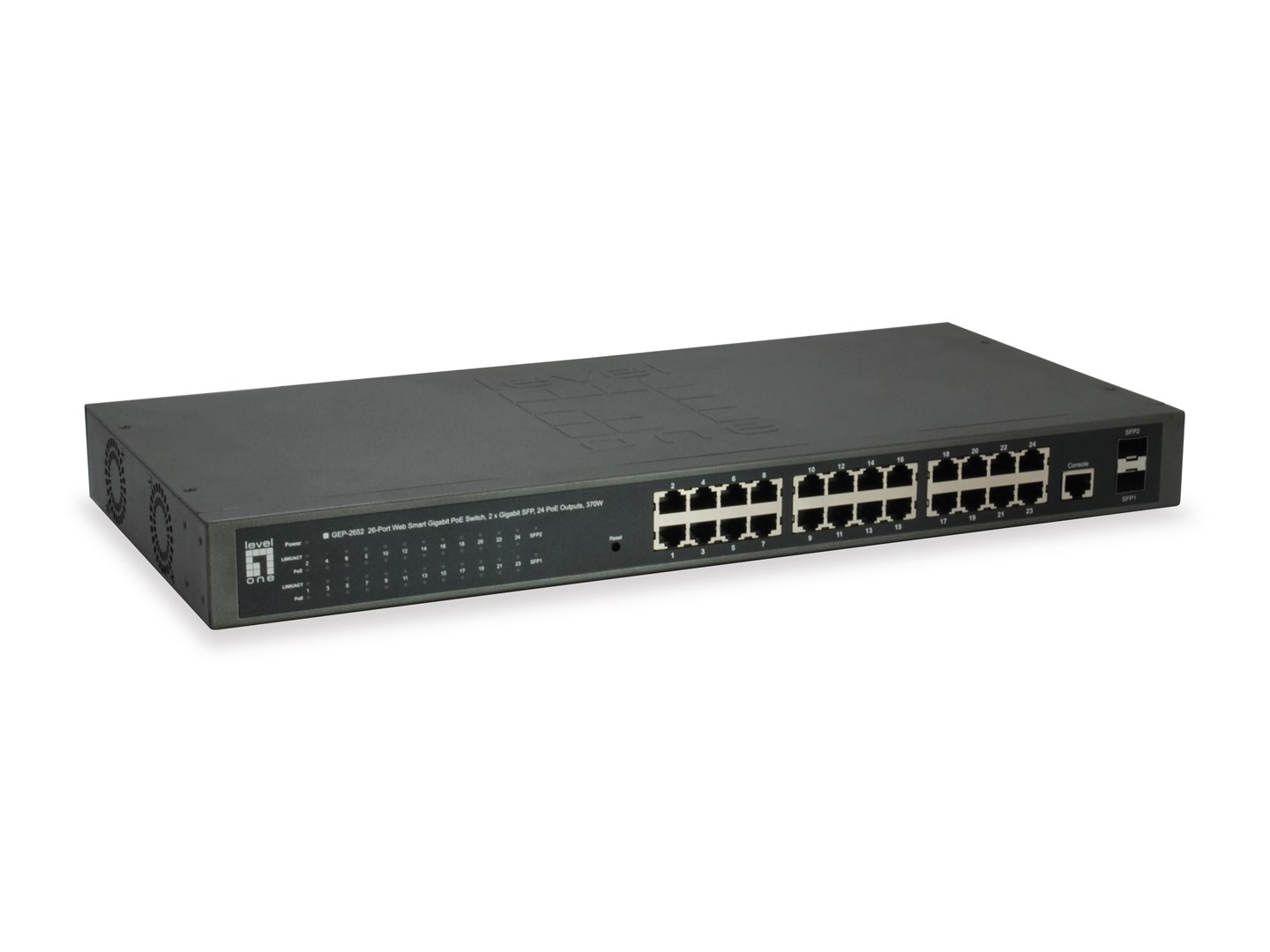 No name LevelOne GEP-2652 network switch