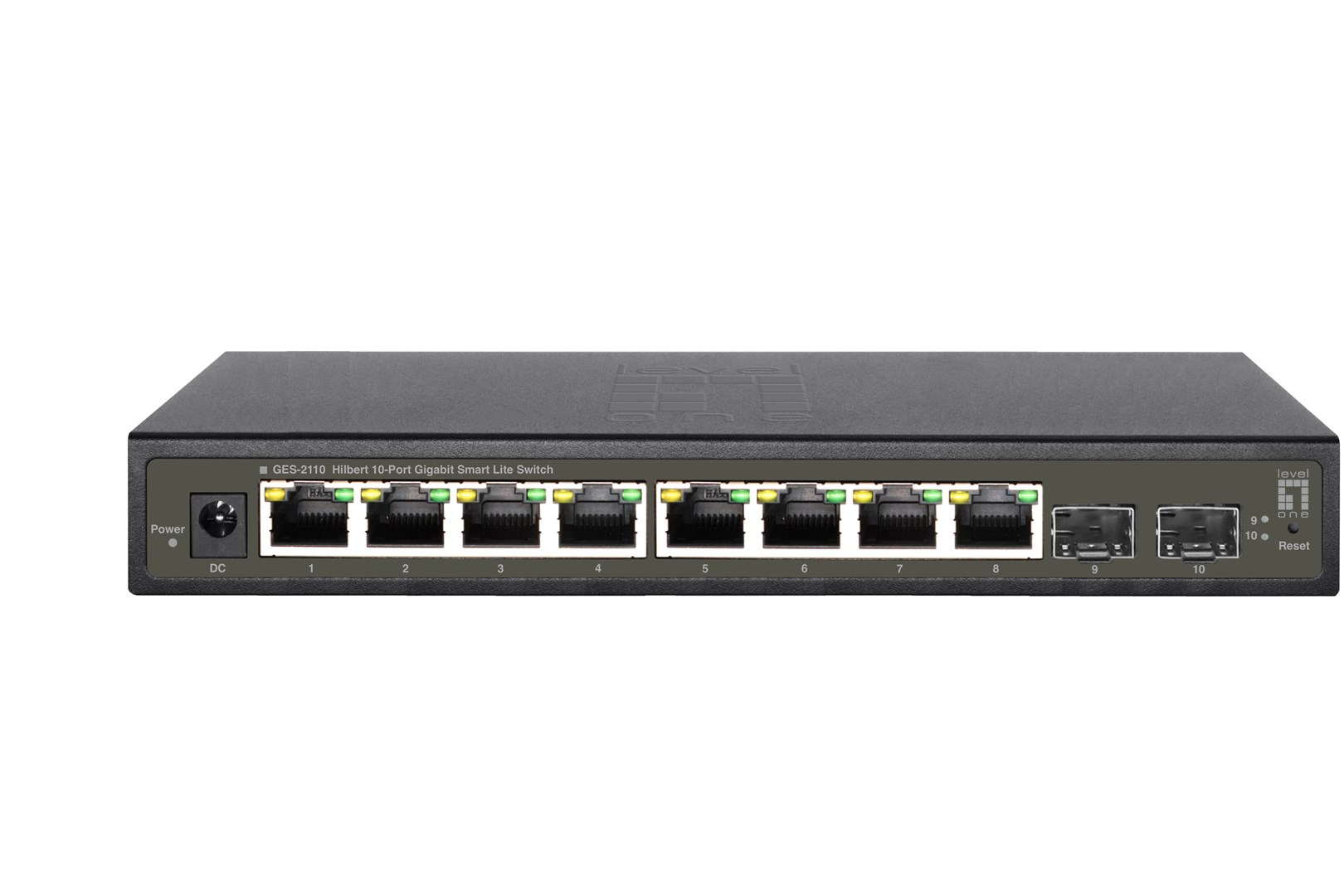 No name LevelOne Hilbert 10-Port Gigabit