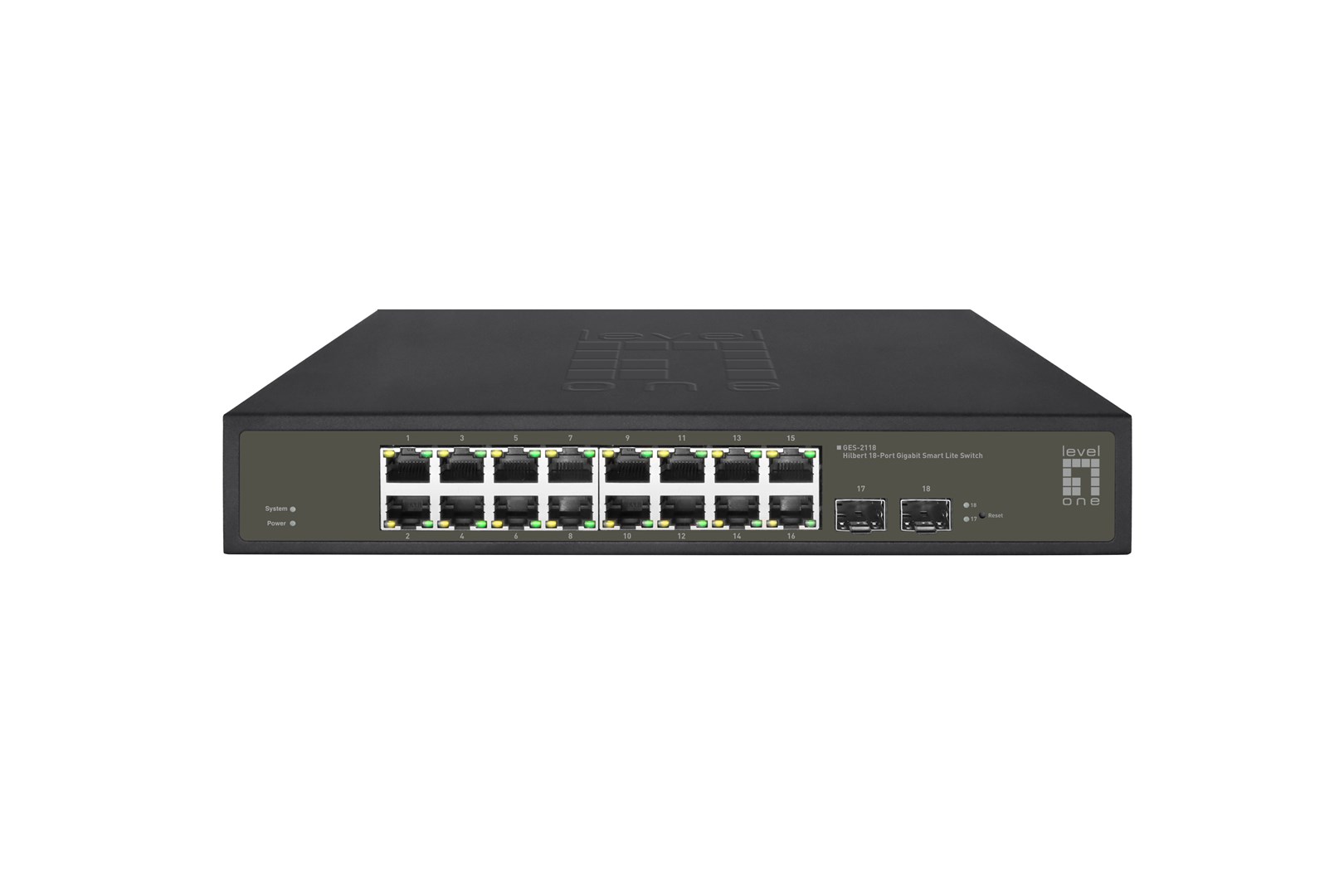 No name LevelOne Hilbert 18-Port Gigabit