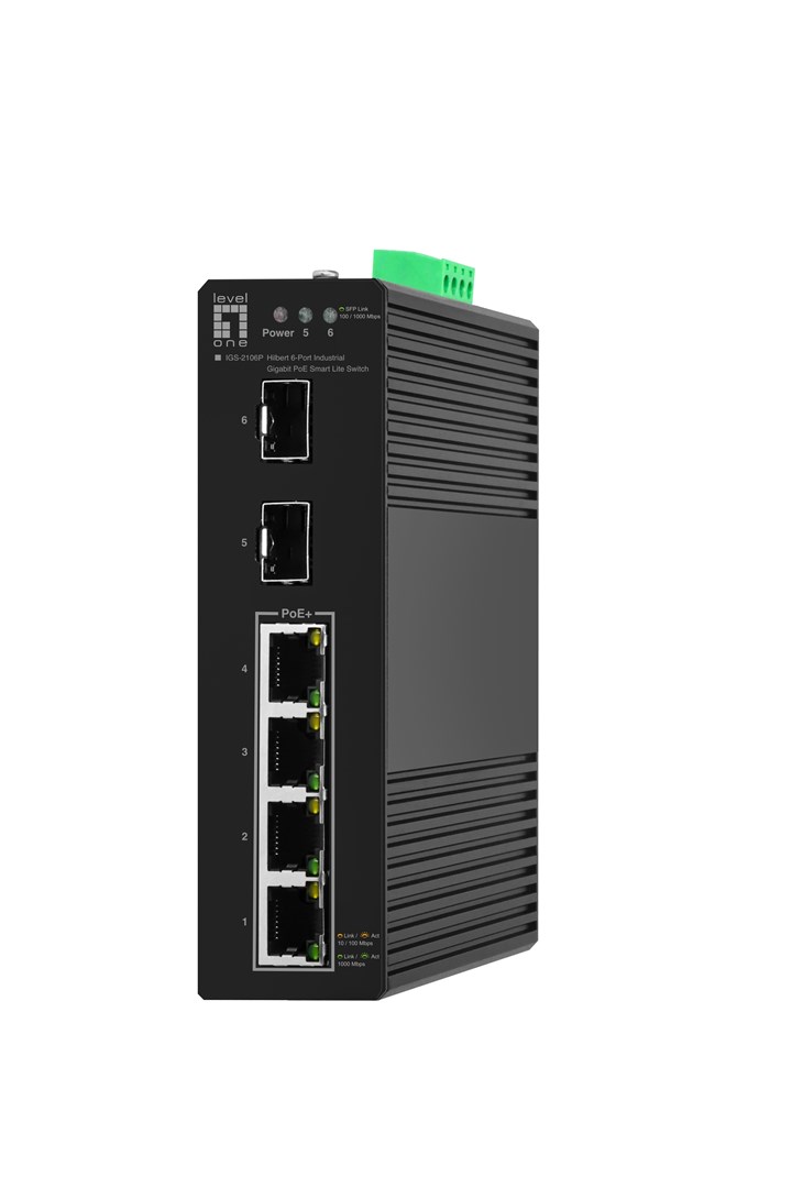 No name LevelOne Hilbert 6-Port Industrial