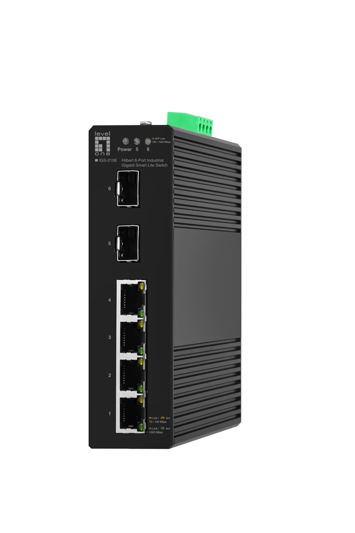 No name LevelOne Hilbert 6-Port Industrial