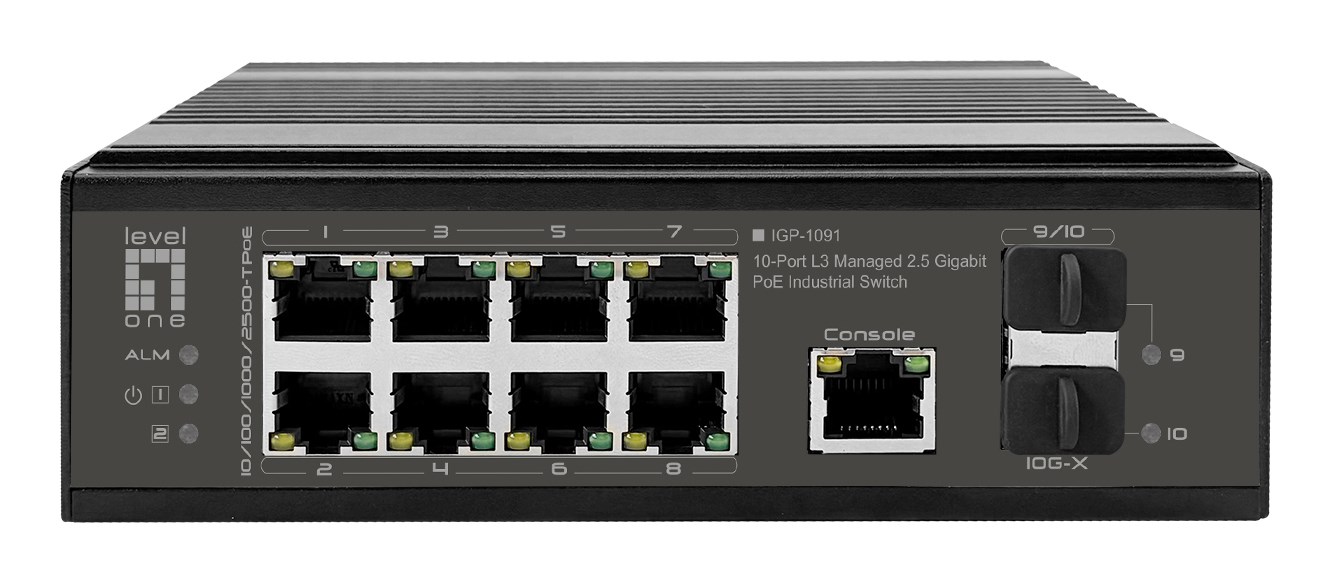 No name LevelOne IGP-1091 10-Port L3