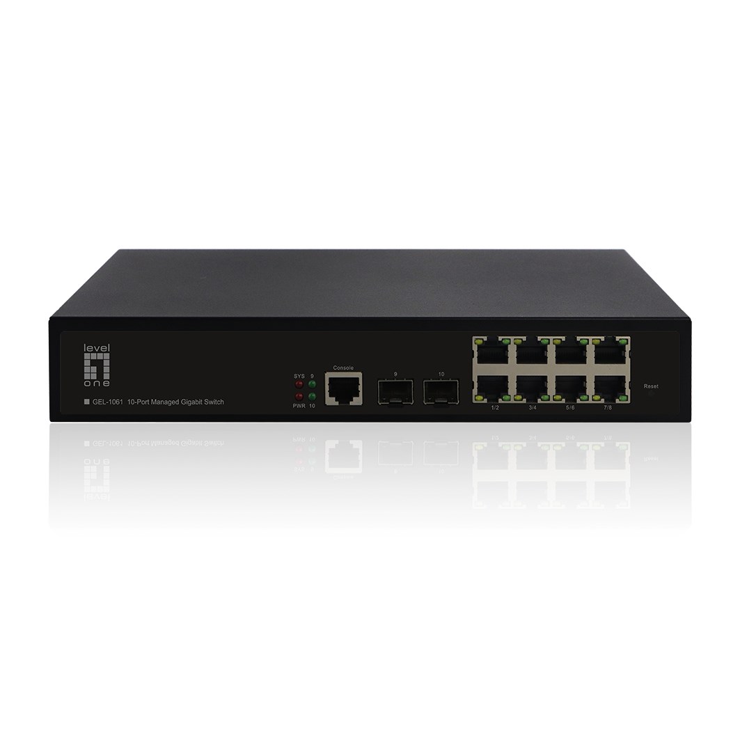 No name LevelOne KILBY 10-Port L2