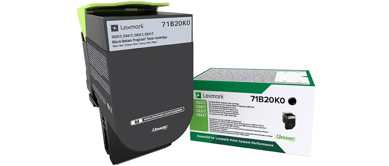 Lexmark 71B20K0 toner cartridge 1 pc(s)