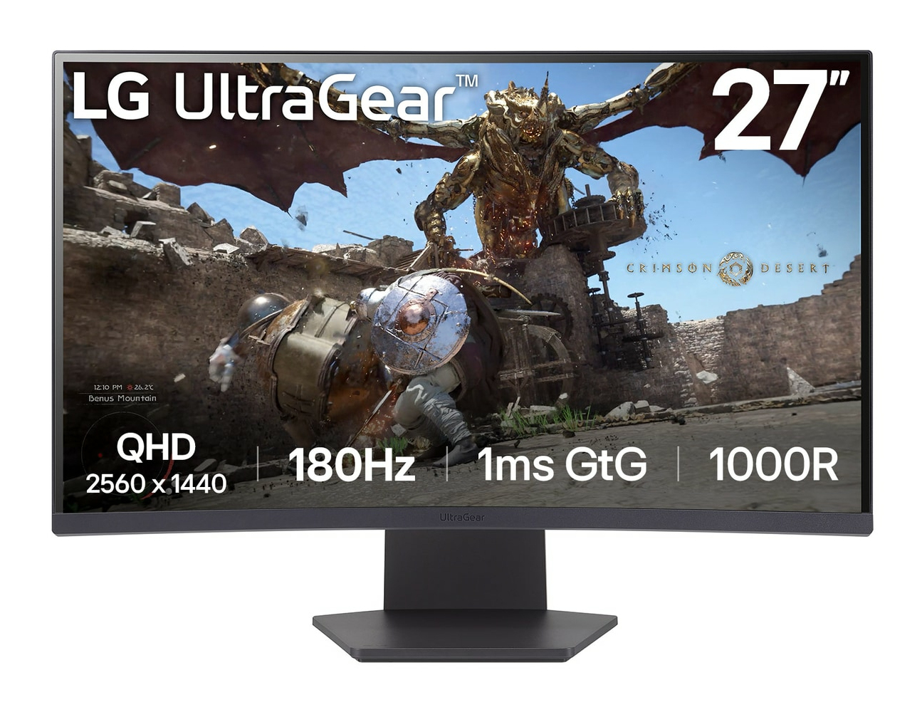 LG  27GS60QC-B computer monitor 68.6
