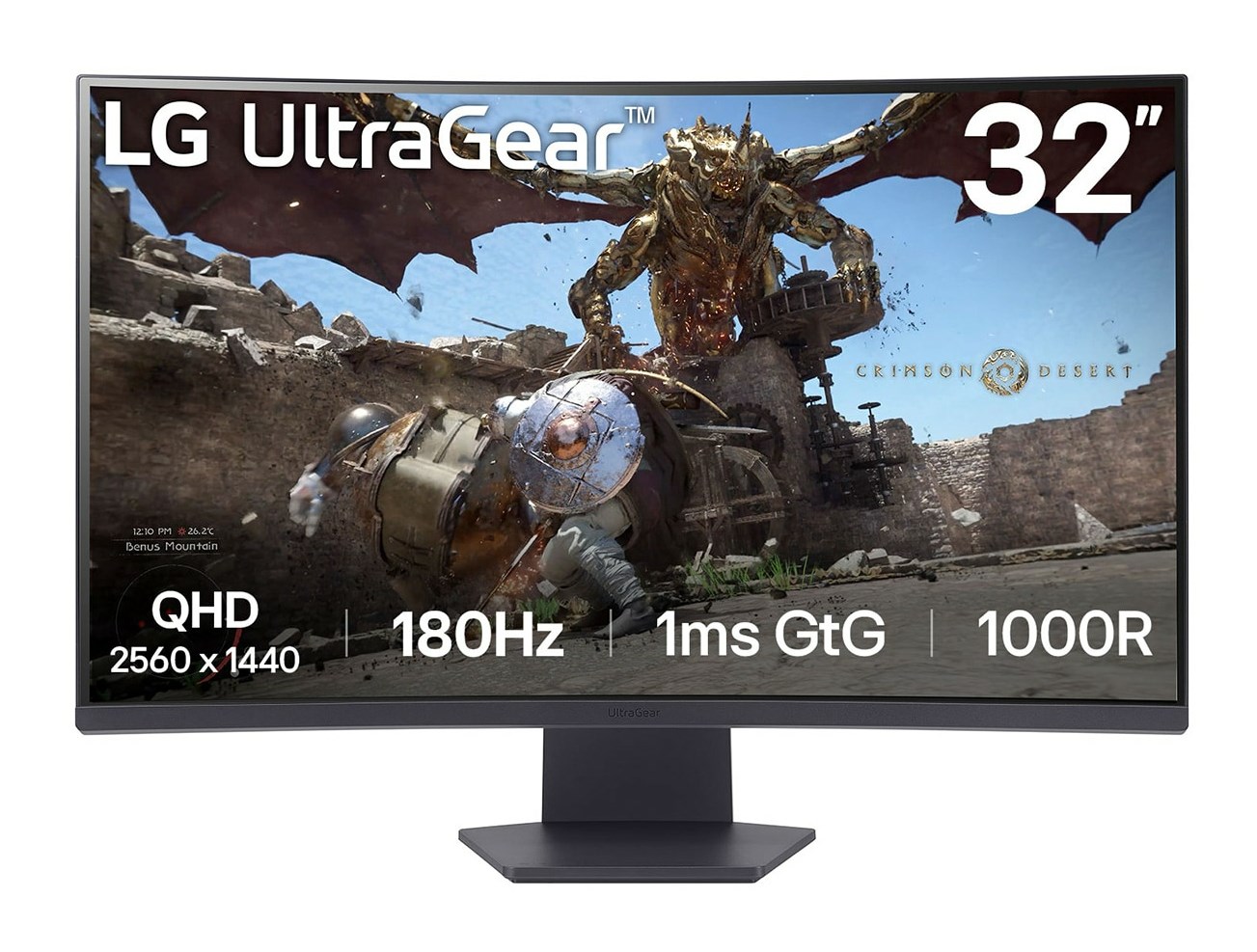 LG  32GS60QC-B computer monitor 80 cm
