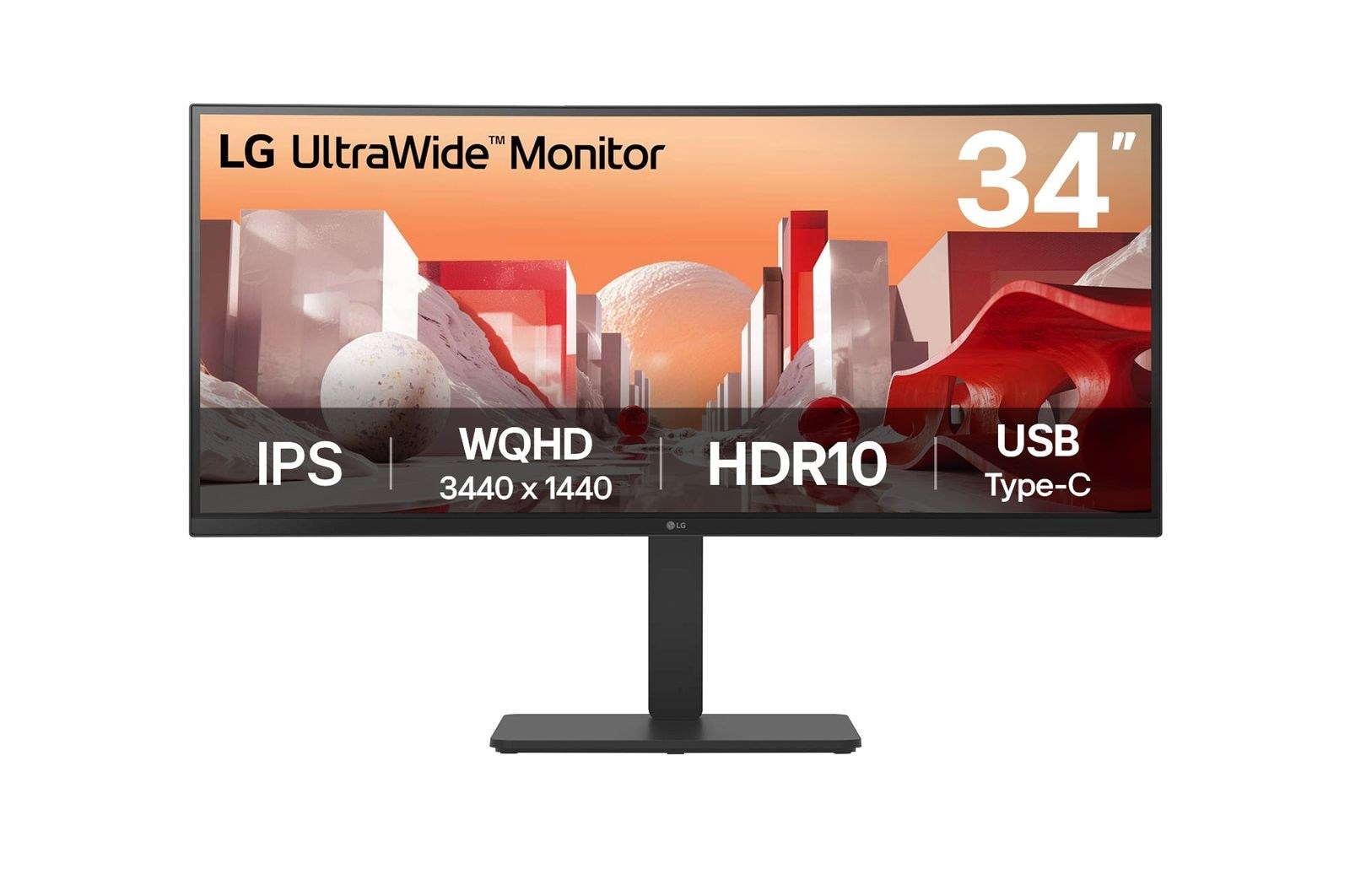 LG  34BA75QE-B computer monitor 86.4