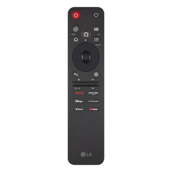 LG  MR26GA remote control TV Press