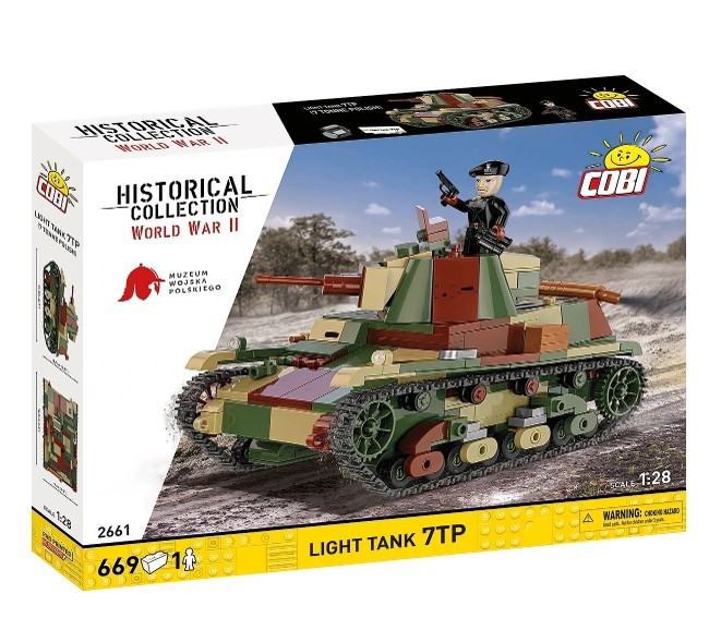 Cobi Klocki  Light Tank 7TP Building