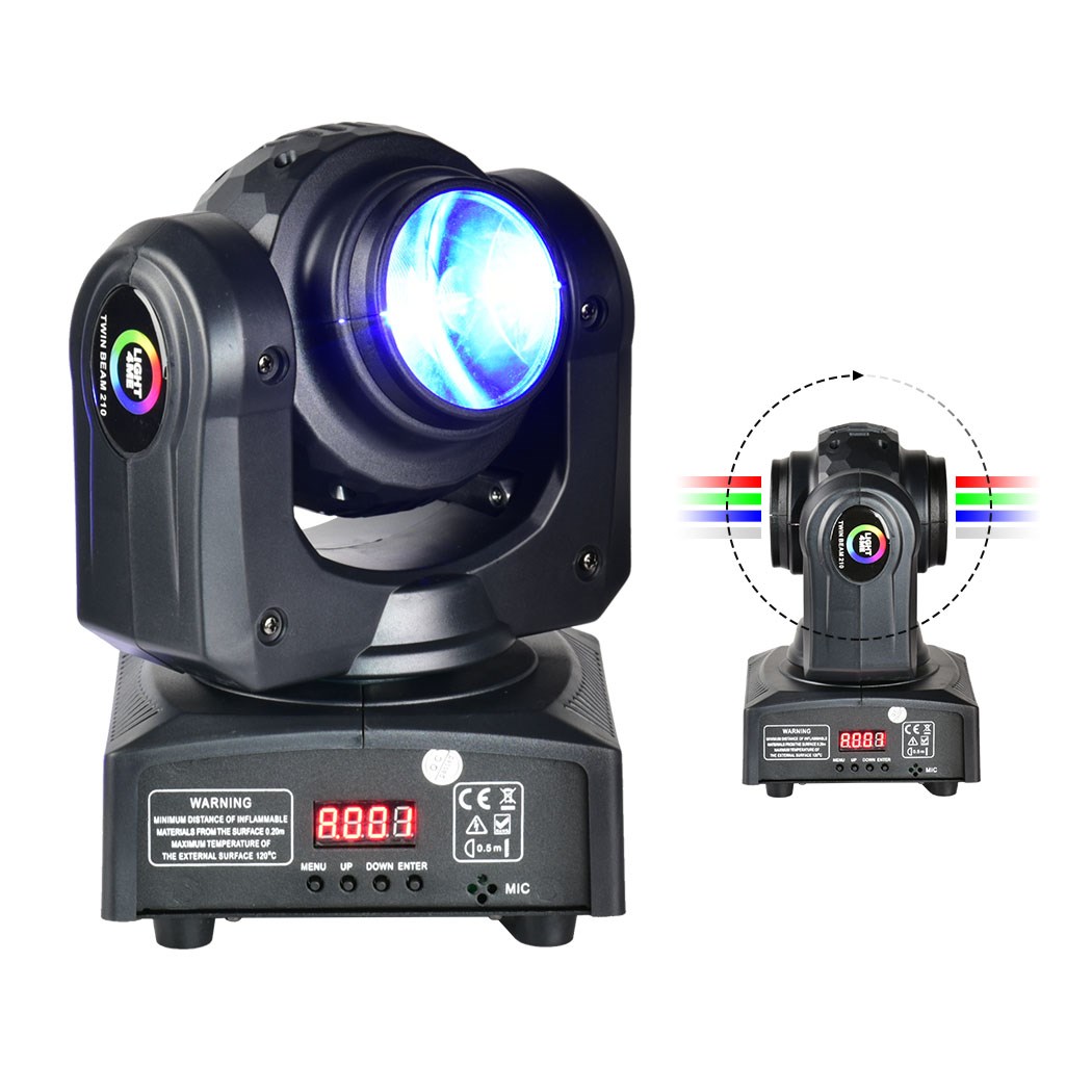 Light4Me TWIN BEAM 210 mini moving