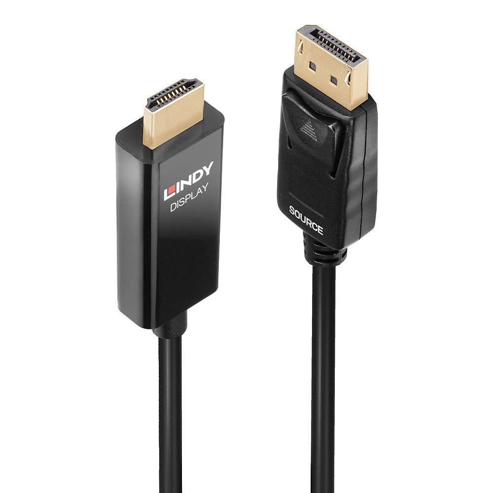 LINDY 1m Active DisplayPort to HDMI