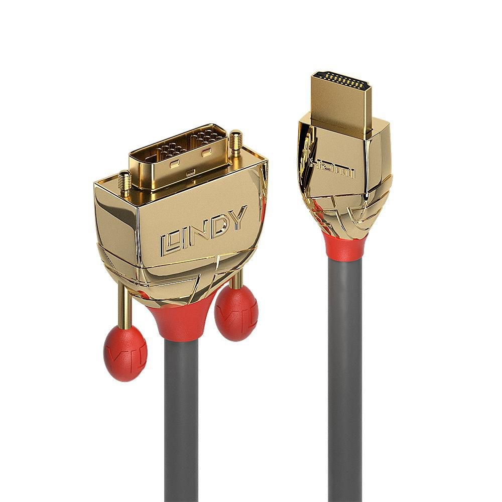 LINDY  2m HDMI to DVI-D Cable
