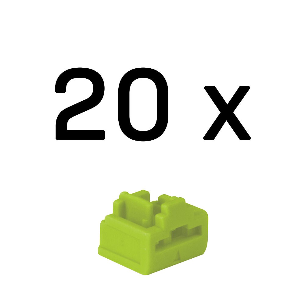 LINDY RJ-45 Port Blockers (Without Key)