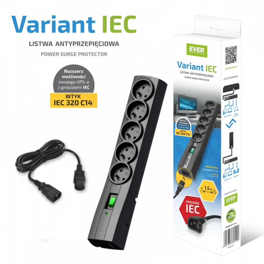 EVER  LISTWA  VARIANT IEC 1.5m