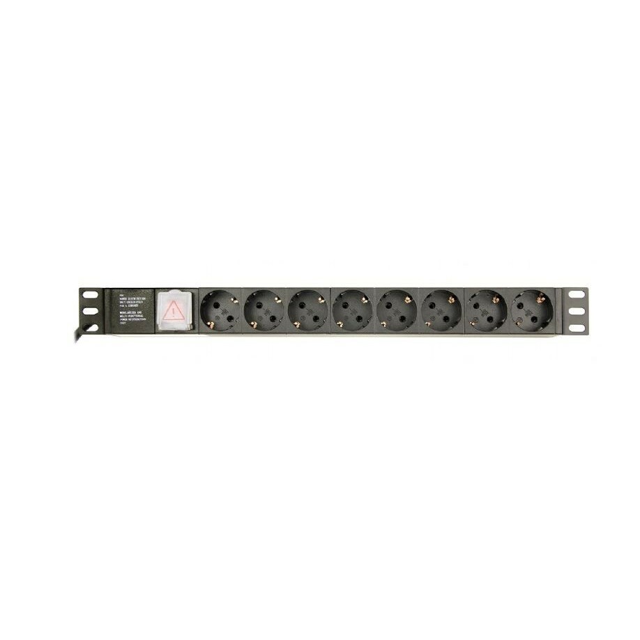 Gembird Listwa zasilająca rack (PDU), 8