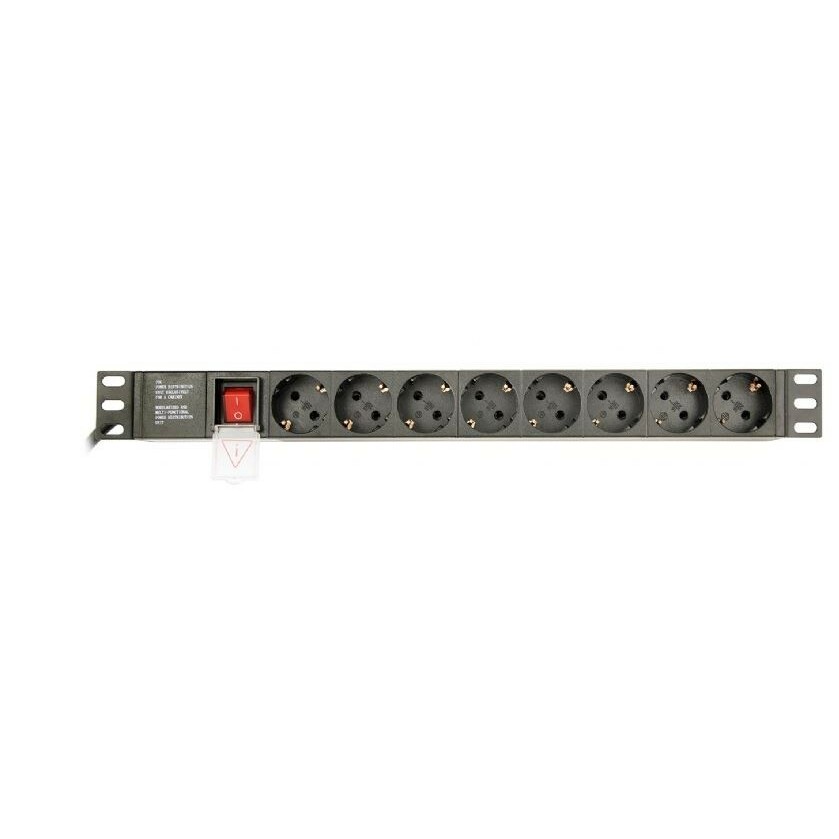 Gembird Listwa zasilająca rack (PDU), 8