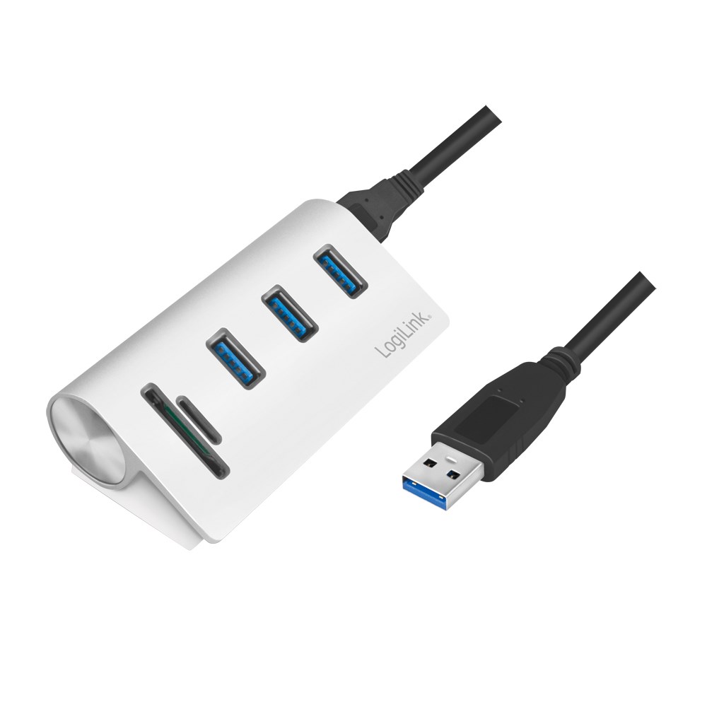 LogiLink  CR0045 interface hub USB 3