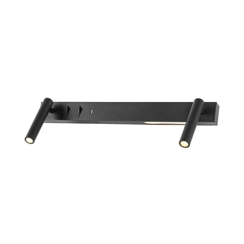No name LUMINAIRE WALL 6+6W USB