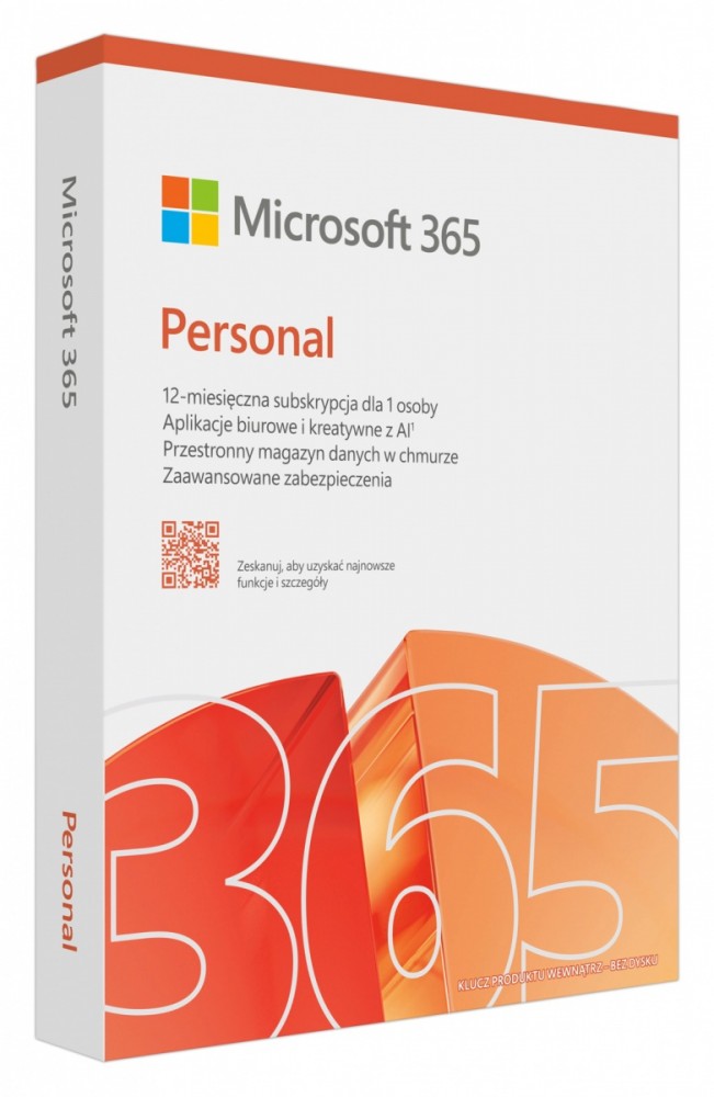 MICROSOFT  M365 Personal PL 1Y 1U