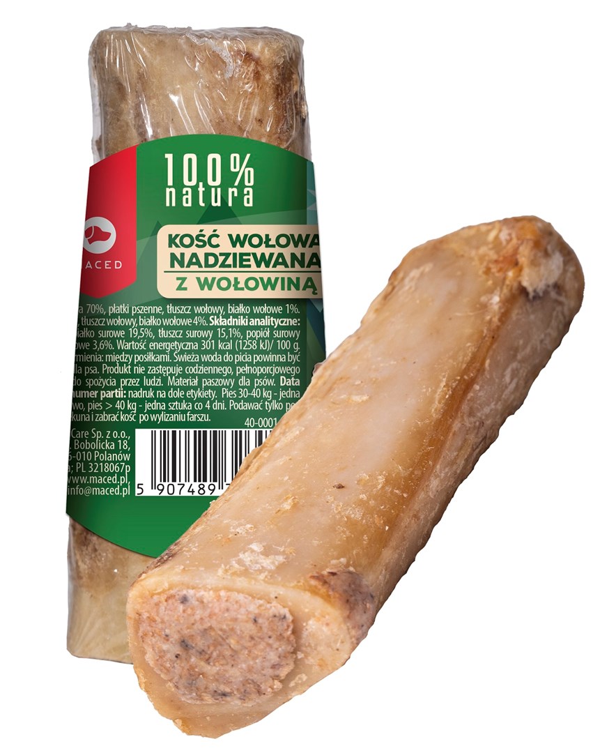 MACED Bone stuffed with beef -
