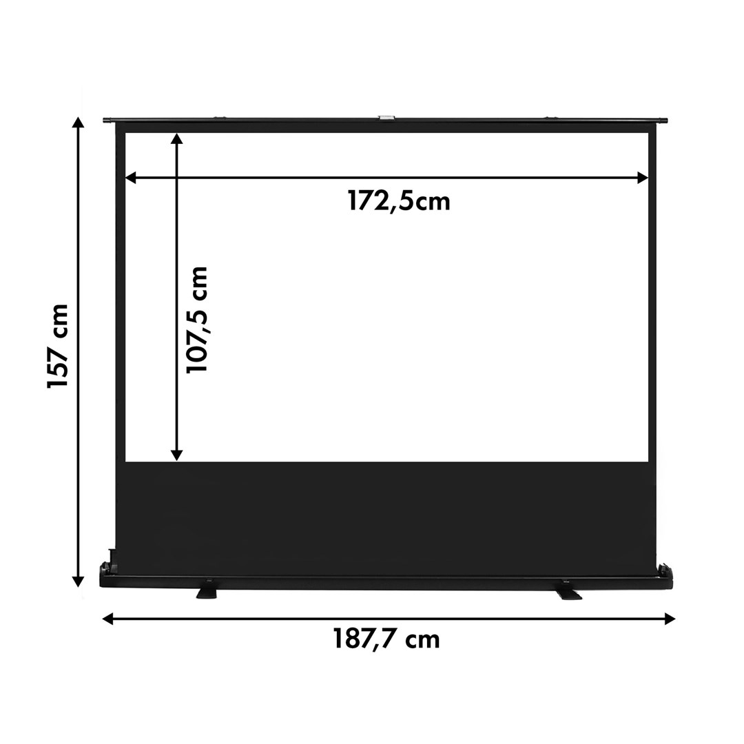 Maclean  MC-212 Portable Projection Screen, Compact