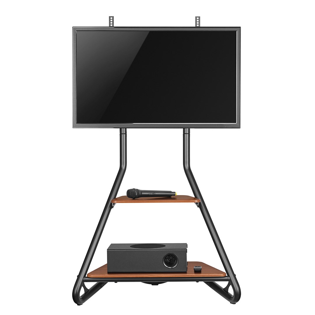 Maclean  MC-455 Freestanding Corner TV Stand
