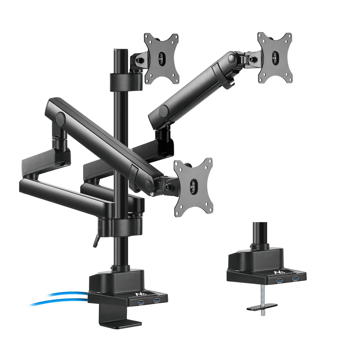 Maclean  Triple Stand For 3 Monitor