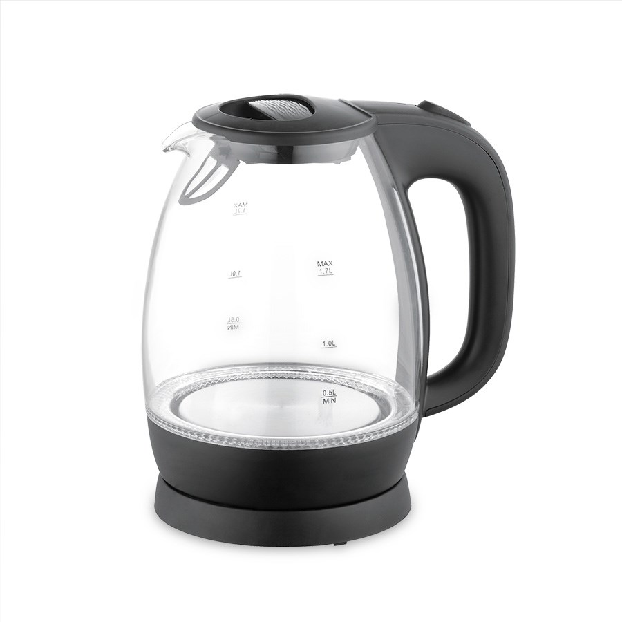 Maestro MR-063-Black Glass Electric Kettle 1