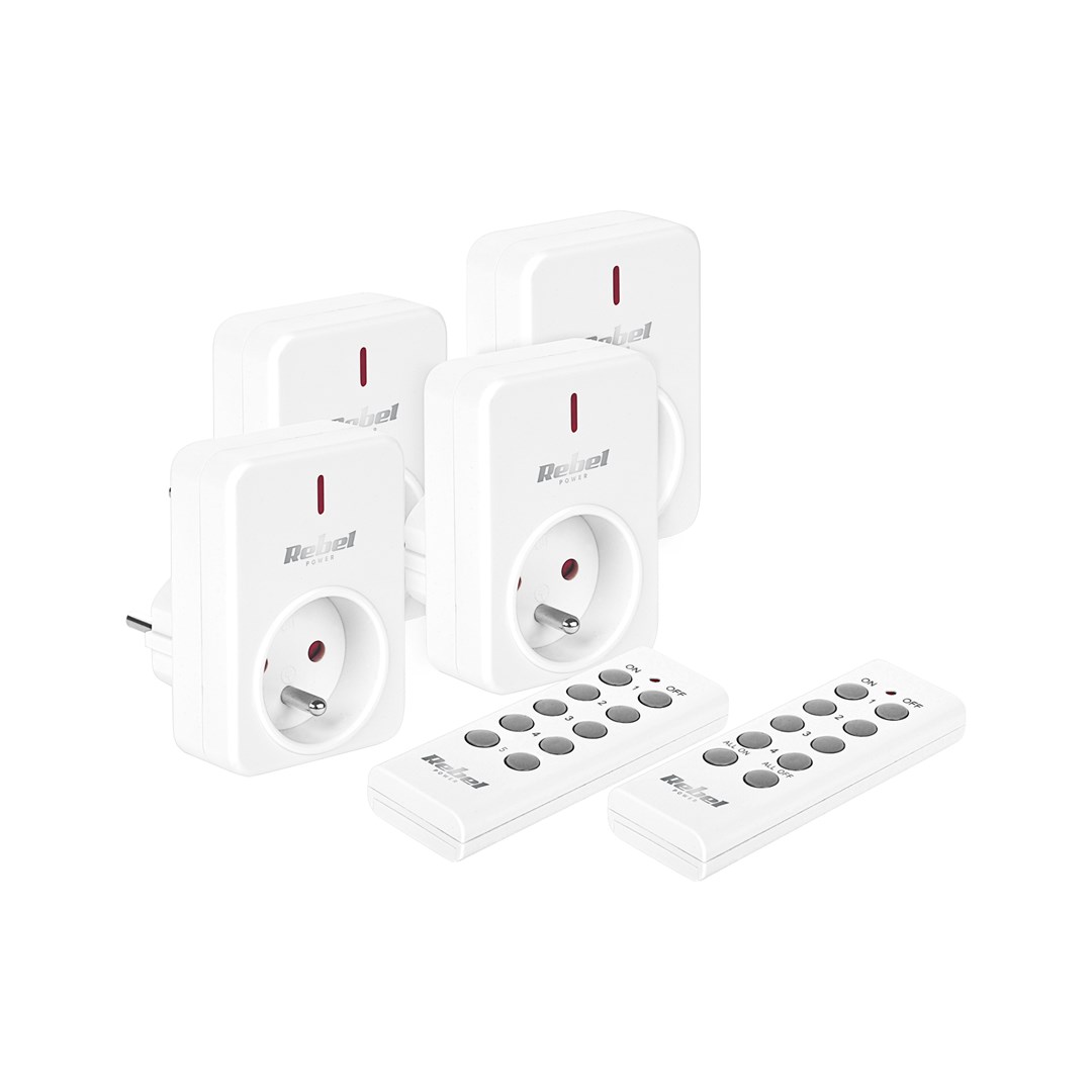 KEMOT Mains socket controlled by remote