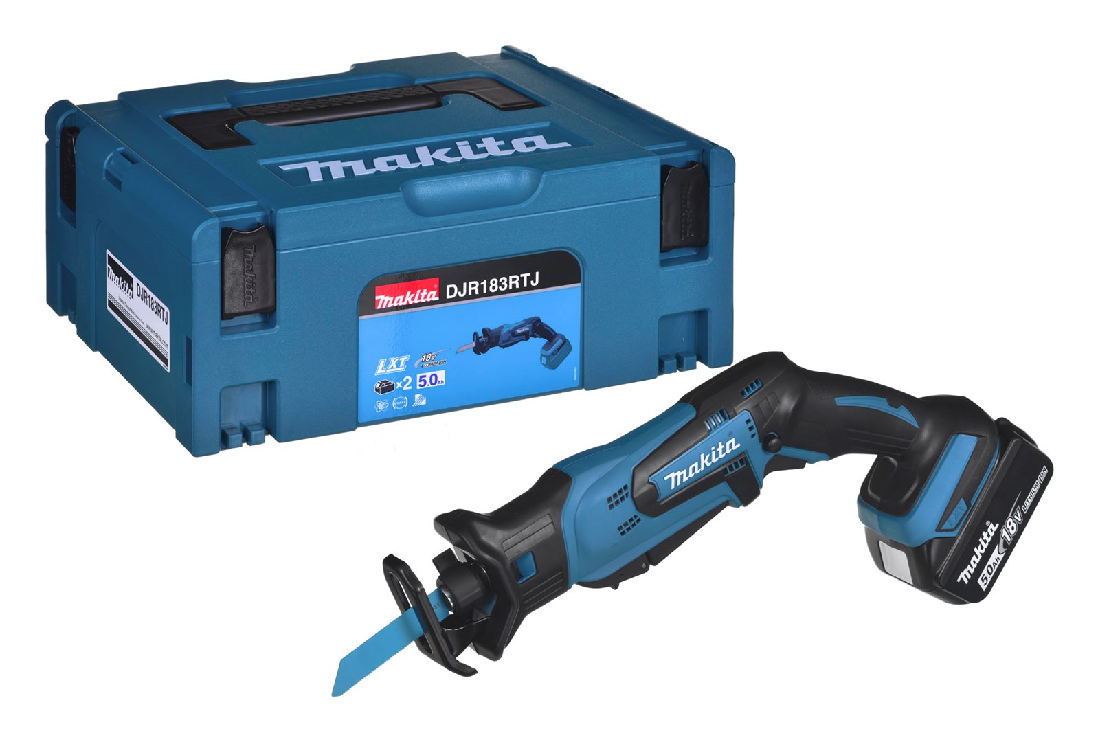 MAKITA  DJR183RTJ reciprocating saw Black,Blue