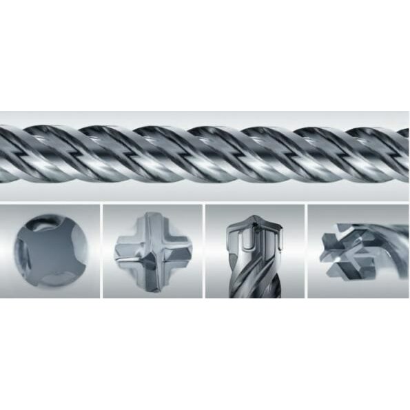MAKITA  Nemesis Spiral cutting drill bit