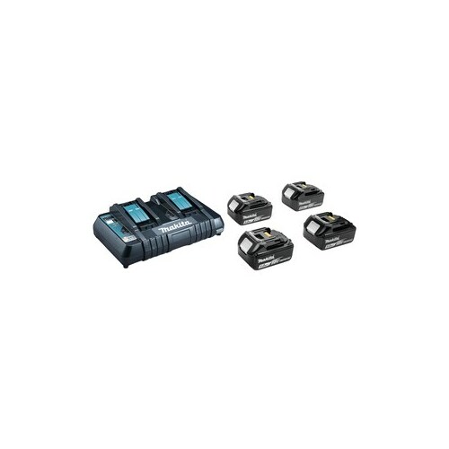 MAKITA  POWER SUPPLY KIT 18V (BL1850Bx4+DC18RD)