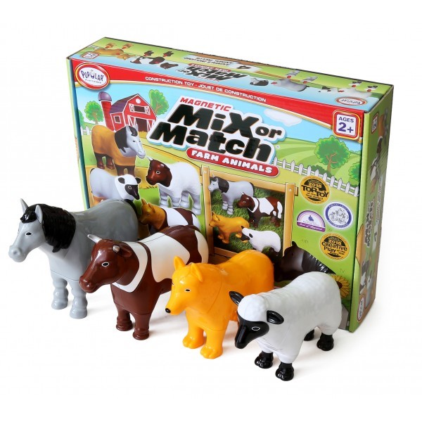 MALIK Malblo Magnetic Farm Animals Set