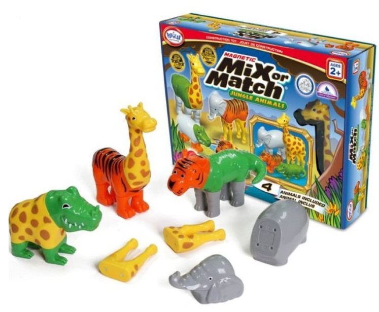 MALIK   Malblo Magnetic Jungle Animals Set
