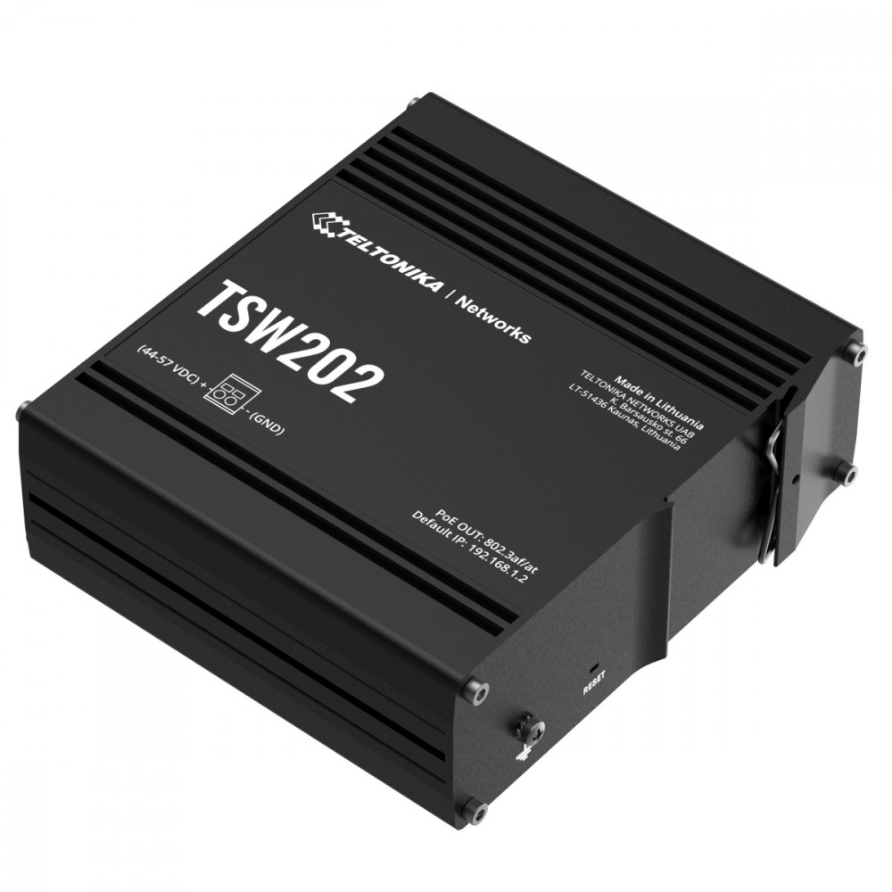 Teltonika Managed switch TSW202 2xSFP 8xPoE+