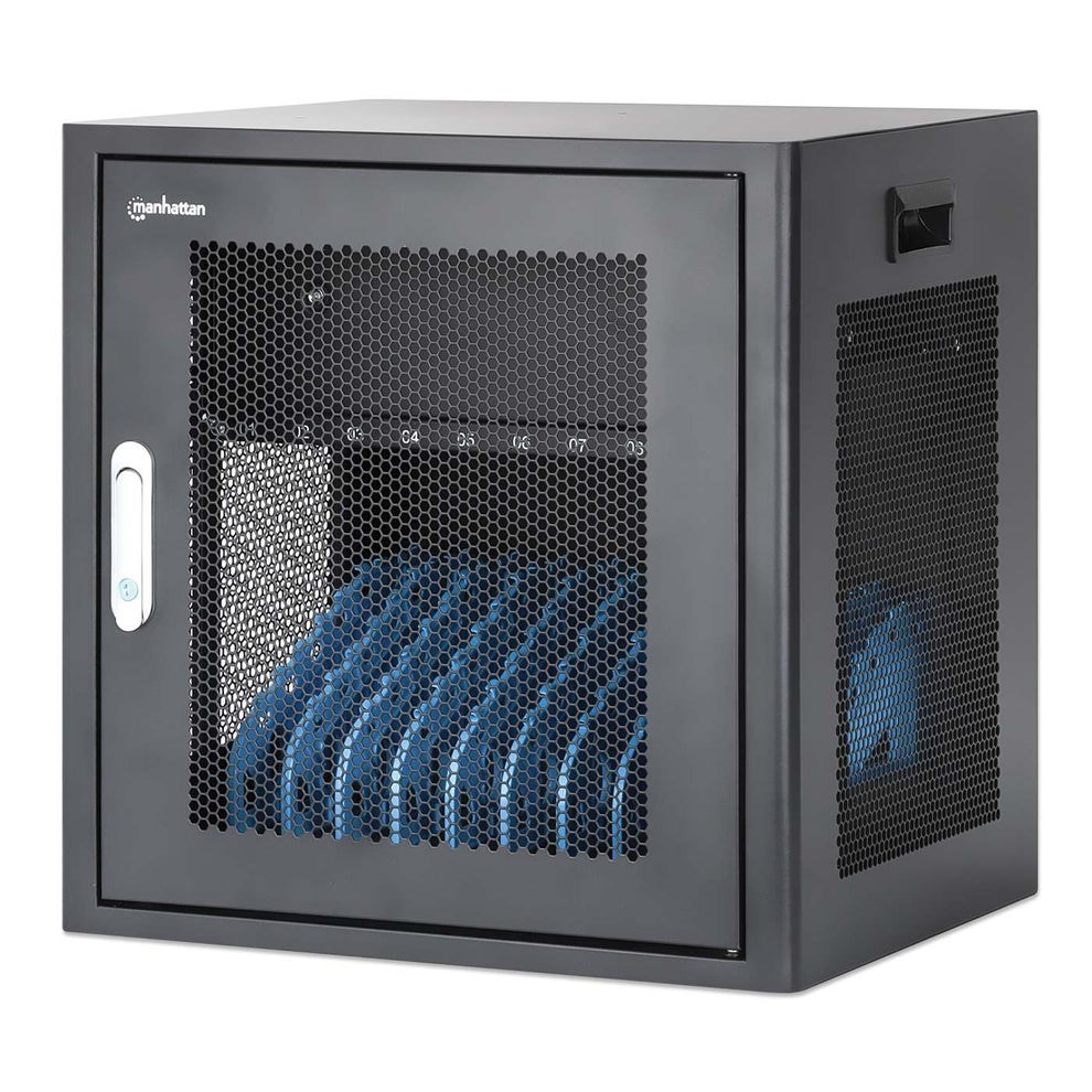 Manhattan Laptop Charging Cabinet Desktop via