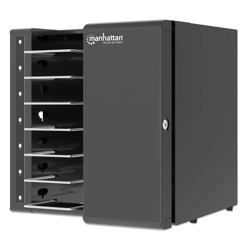 Manhattan Laptop Charging Cabinet Desktop via