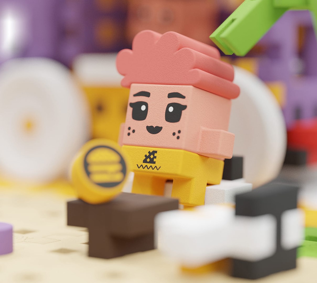 Marioinex Mini Waffle Building Blocks –