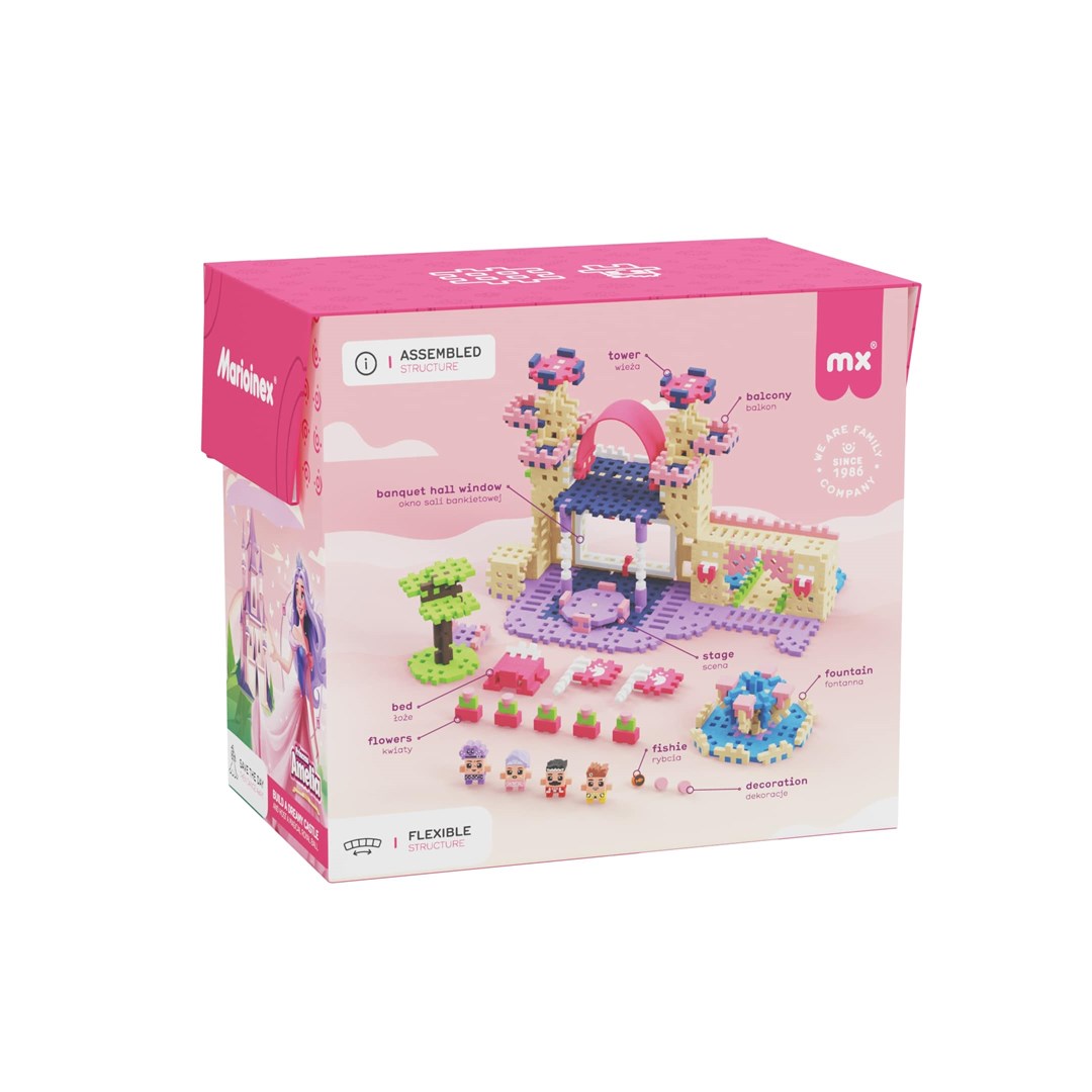 Marioinex  Mini Waffle Princess bricks, 280