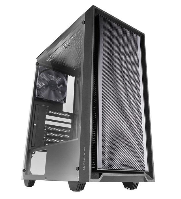 TACENS  MARS MC-PMAX BLACK ATX 4xFDB