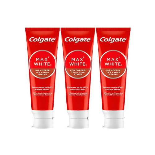 Colgate Max White Coffee, Tea, Wine