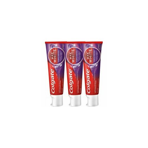 Colgate Max White Purple Trio Toothpaste