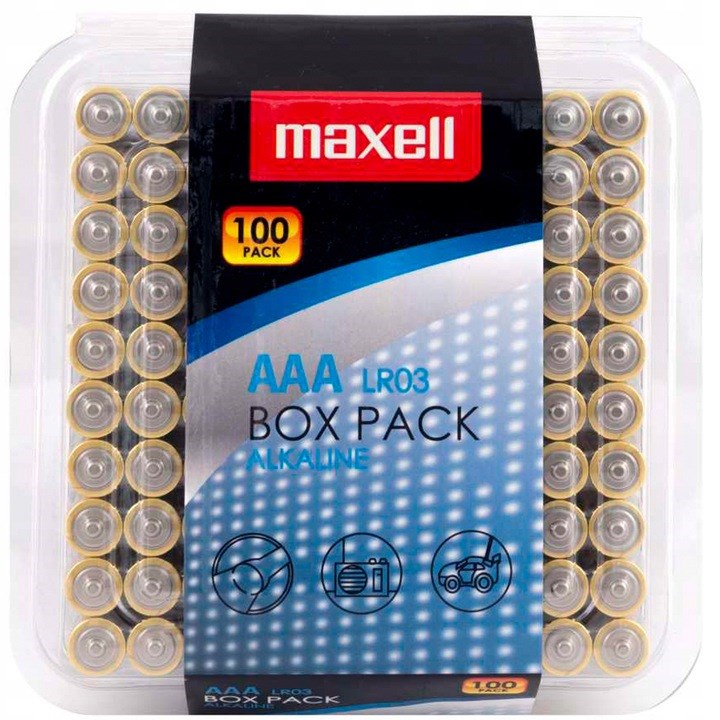 Maxell Alkaline battery LR03 AAA 1