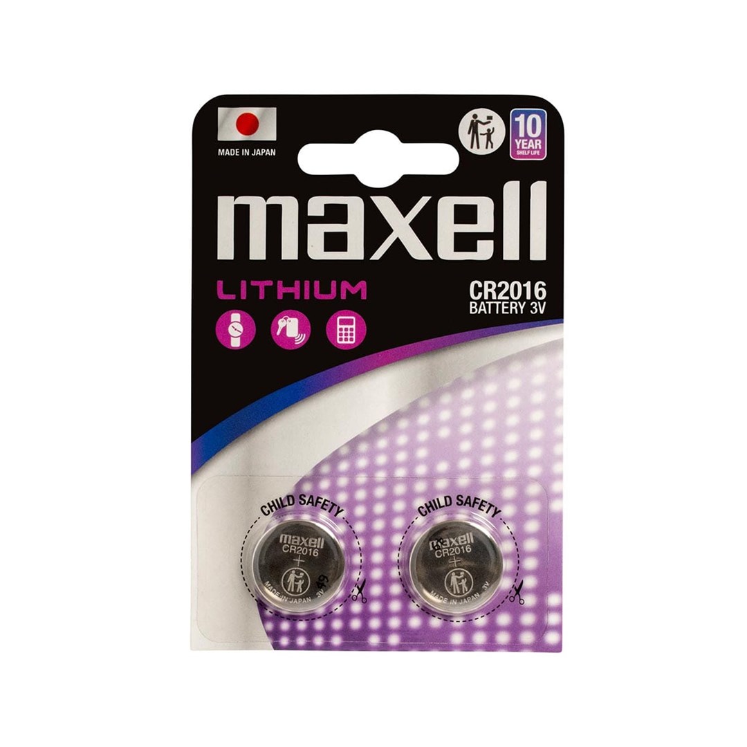 Maxell Lithium battery LITHIUM CR2016 2