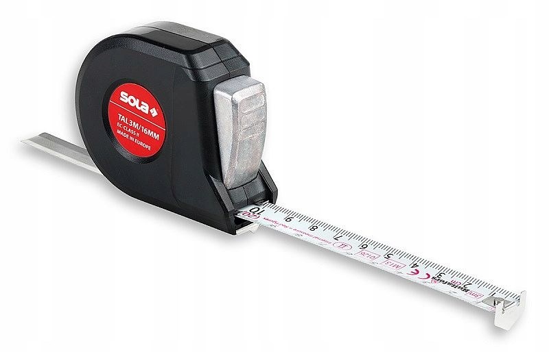 SOLA MEASURE TAPE TALMETER TAL 3M