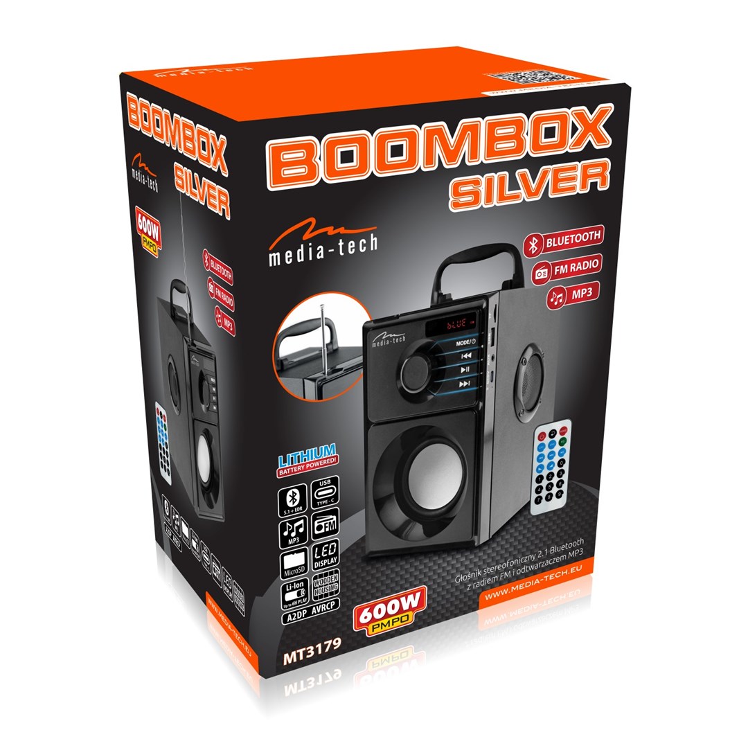 Media-Tech  WIRELESS BOOMBOX SPEAKER MT3179 |
