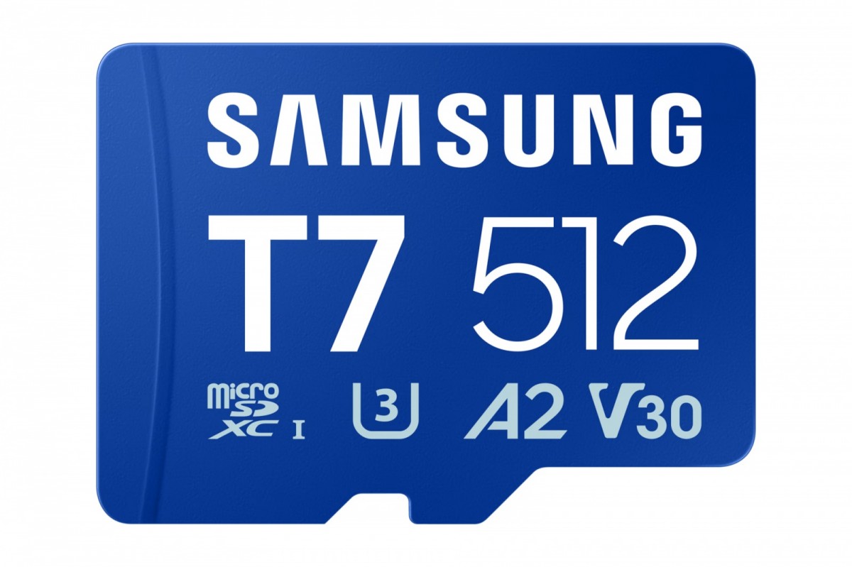 SAMSUNG  Memory card MB-MB512T/WW T7 microSD