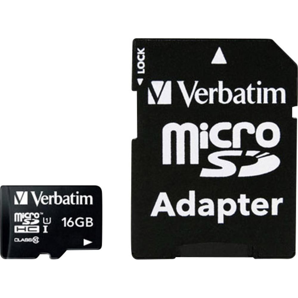 Verbatim Memory card micro SDHC 16GB