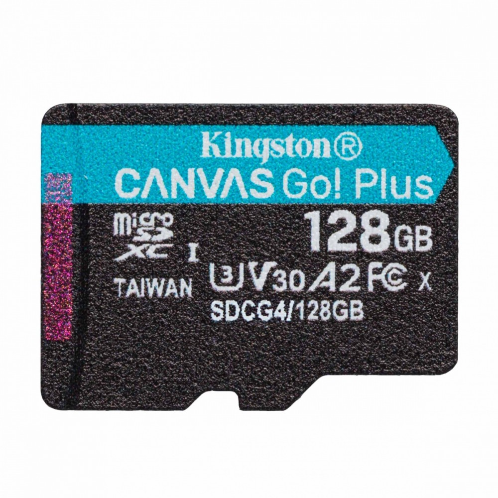 KINGSTON Memory card microSD 128GB Canvas