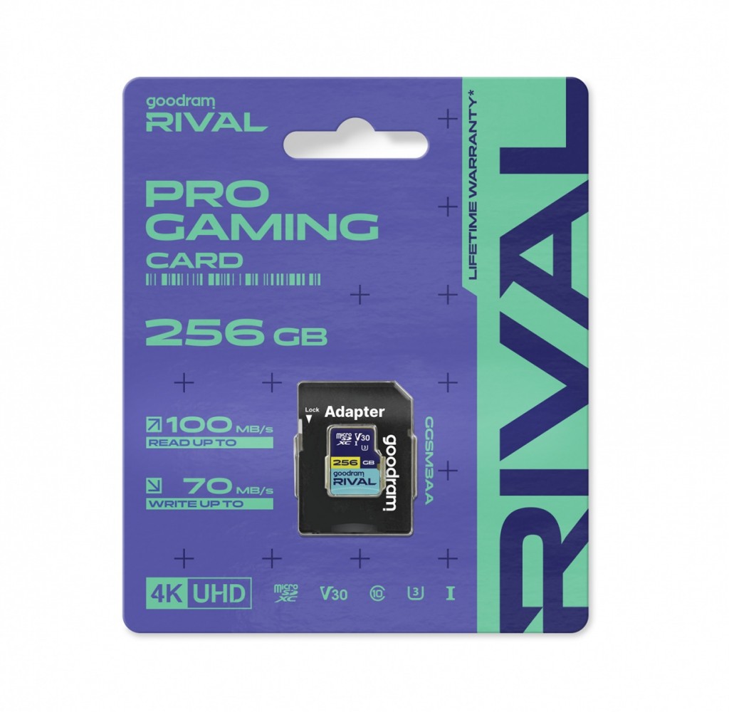 GOODRAM Memory card microSD 256GB Rival
